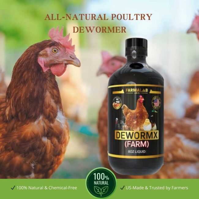 FARMALAB  DEWORMX FARM 8 OZ | Multi-Species Parasite Treatment | - Image 3