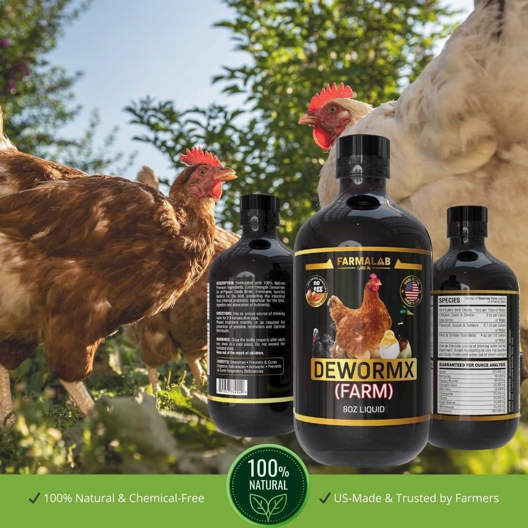 FARMALAB  DEWORMX FARM 8 OZ | Multi-Species Parasite Treatment | - Image 5