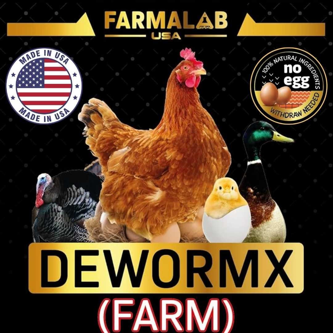 FARMALAB  DEWORMX FARM 8 OZ | Multi-Species Parasite Treatment | - Image 6