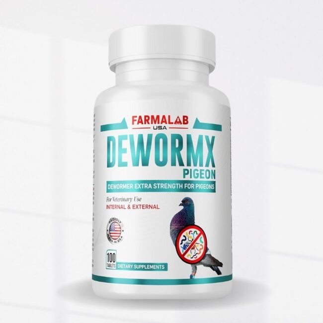 DEWORMX PIGEON 100 T | Internal & External Parasite Control | FARMALAB USA - Image 2