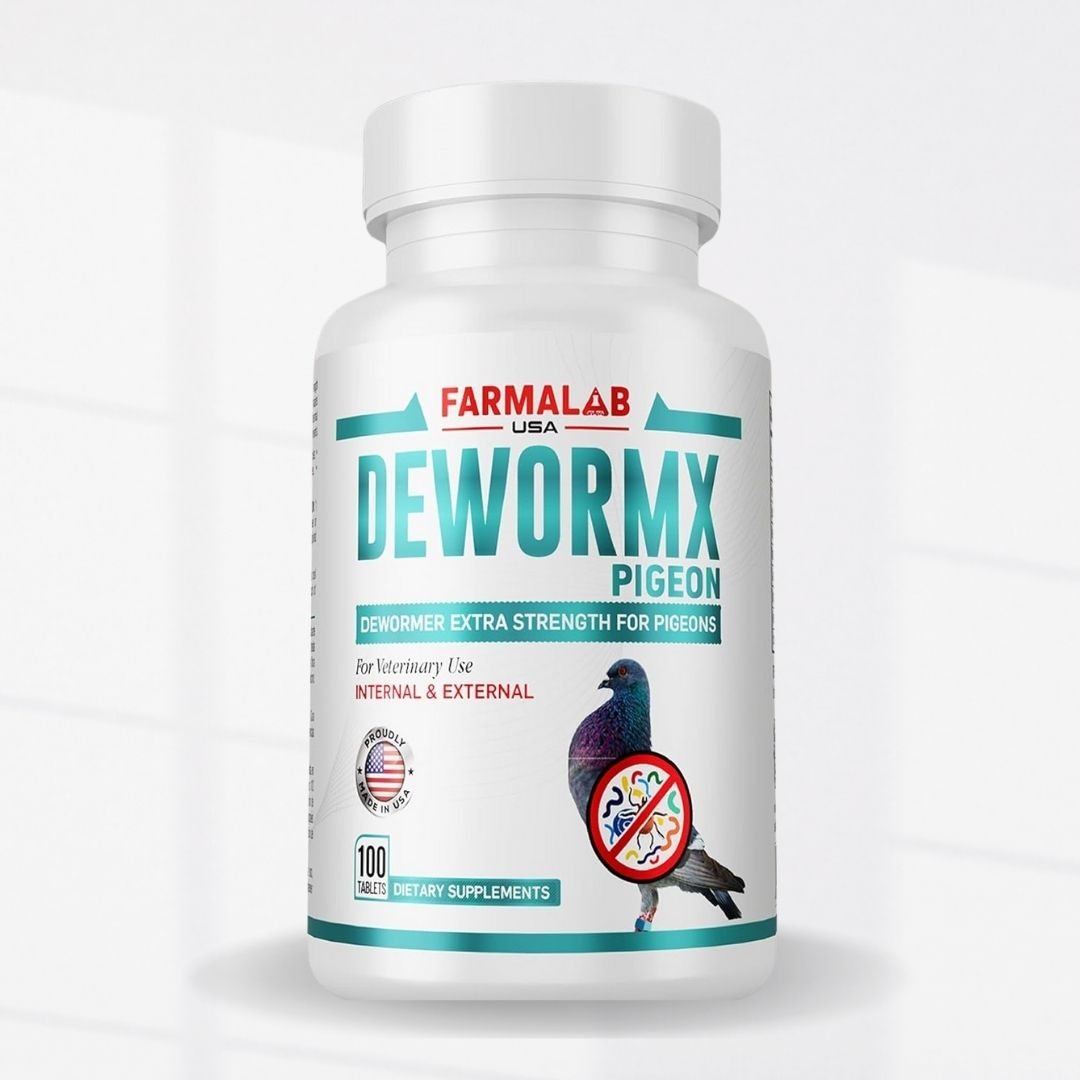 DEWORMX PIGEON 100 T | Internal & External Parasite Control | FARMALAB USA - Image 2