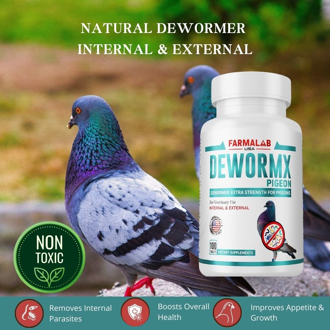 DEWORMX PIGEON 100 T | Internal & External Parasite Control | FARMALAB USA - Image 5