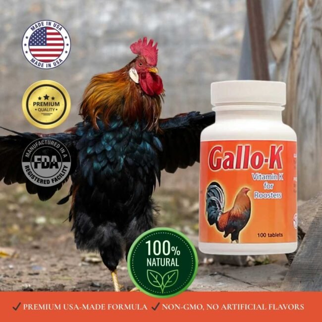 GALLO K for Roosters – 60 Tabs | INTERFARMA CORP | Potassium & Recovery Support - Image 4