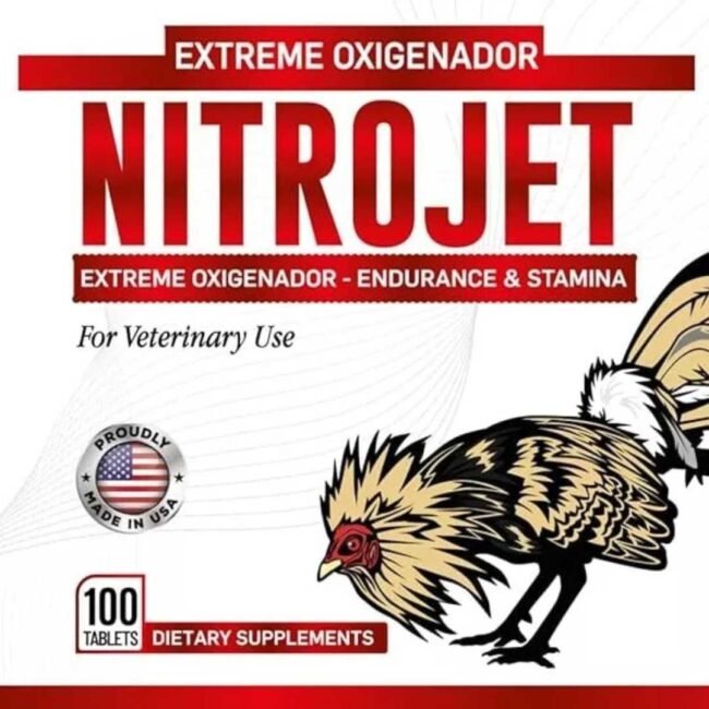NITROJET for Roosters – 100 Tabs | FARMALAB USA | Circulatory & Muscle Support Formula - Image 3