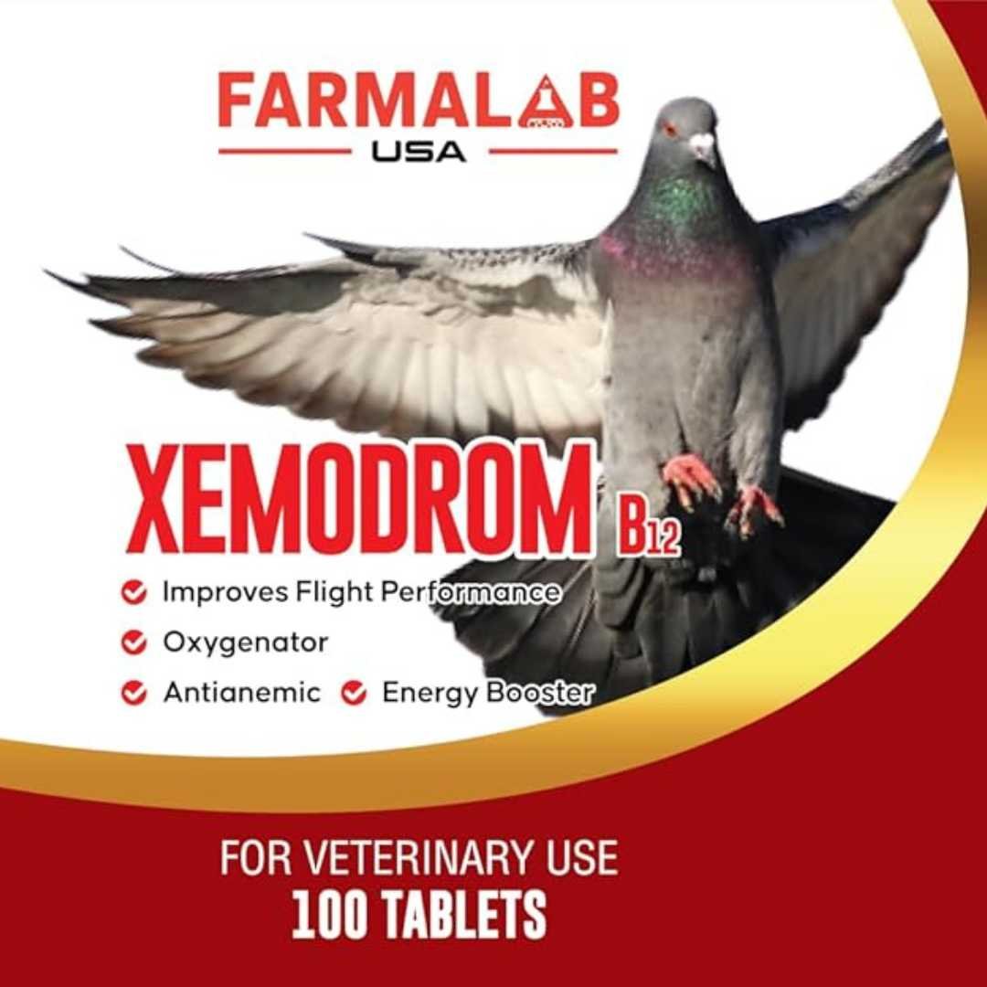 XEMODROM B12 FOR PIGEON 100 T | Flight Energy & Recovery | FARMALAB USA - Image 3
